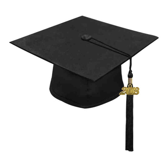 Black High School Cap, Gown & Tassel – Graduation UK